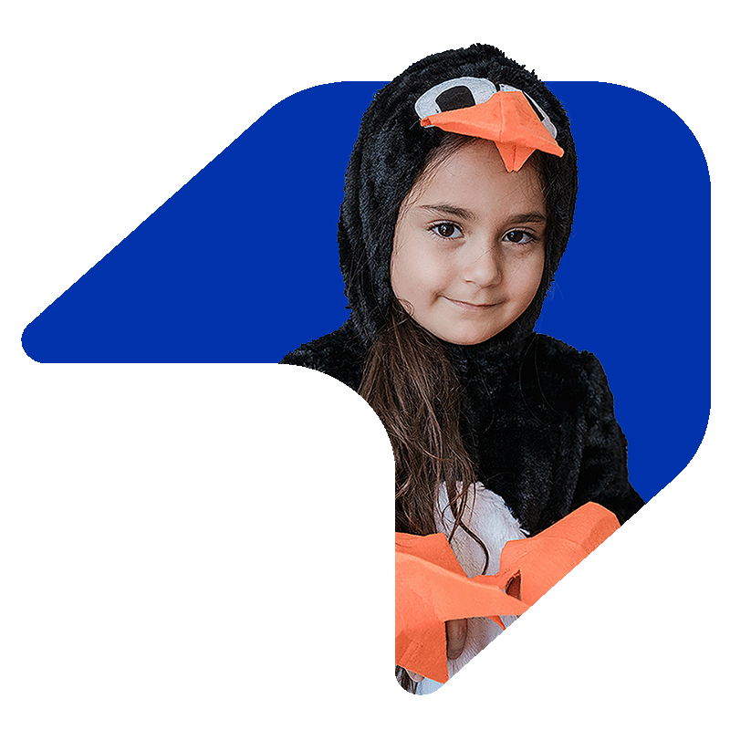 Liliana in pijl met witte tekst